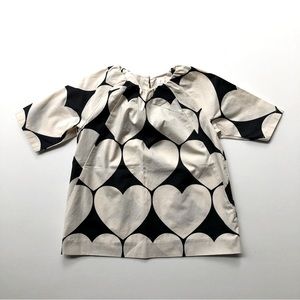 J. Crew Heart Dress NWOT